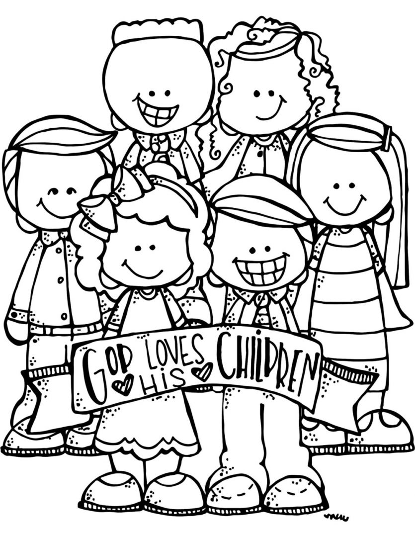 Coloring Pages Valued By God